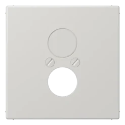 Capa para 2 Conectores Elétricos Circulares LS962LG JUNG LS962LG