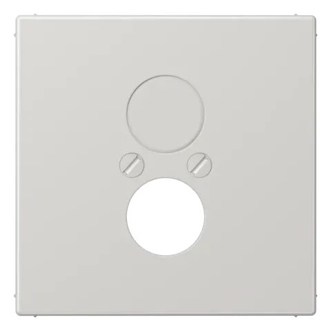 Capa para 2 Conectores Elétricos Circulares LS JUNG LS962SW