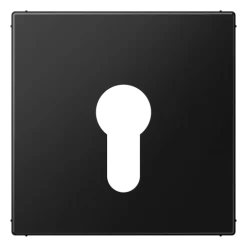 Capa para Interruptor de Chave Preto Mate LS JUNG LS925SWM