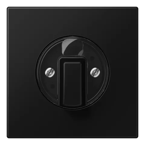 Capa para Interruptores Giratórios Preto Mate LS1941SWM JUNG LS1941SWM