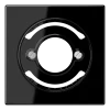 Capa para Sinais de Luz LS JUNG Preto Duroplástico Série LS JUNG LS937SW