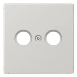 Capa para tomadas de antena cinzento claro LS JUNG LS990TVLG