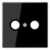 Capa para Tomadas de Antena Série LS Preto JUNG LS990TVSW