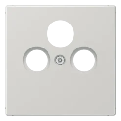 Capa para tomadas Sat/BK universais cinzento claro LS JUNG LS990SATLG