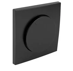 Centro para regulador/comutador de luz - preto mate - Efapel Logus 90 - 90721 TPM