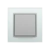 Comutador de Escada Cristal/Alumina, Logus 90 Crystal - Kit Completo