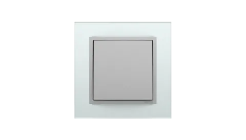 Comutador de Escada Cristal/Alumina, Logus 90 Crystal - Kit Completo