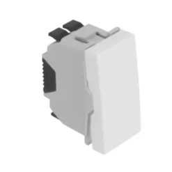 Comutador de escada, 1 módulo, branco - 45070SBR - Quadro 45 - EFAPEL
