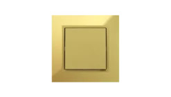 Comutador de Escada Ouro/Dourado, Logus 90 Metallo - Kit Completo