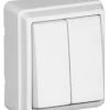 Comutador de Lustre 10A 250V Saliente Efapel 37061 CBR, Série 3700