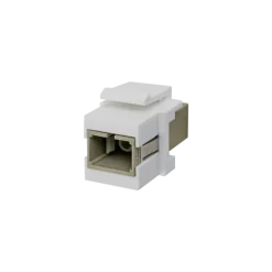 Conector keystone para fibra ótica bege SCOM2BG JUNG SCOM2BG