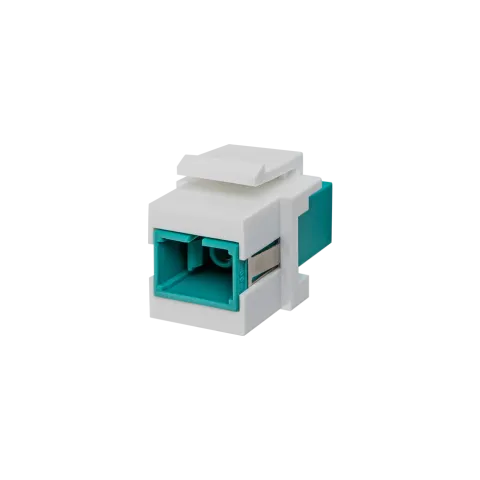 Conector keystone para fibra ótica aqua SCOM3AQ JUNG SCOM3AQ