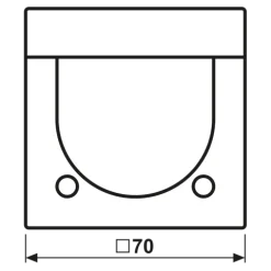 Detetor de Movimento KNX Universal Cinzento Claro LS JUNG LS3281-1LG