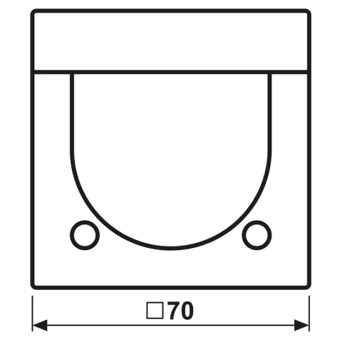 Detetor de Movimento KNX Universal Cinzento Claro LS JUNG LS3281-1LG