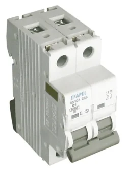 Disjuntor Bipolar Efapel 25A 6kA 55125 2CS