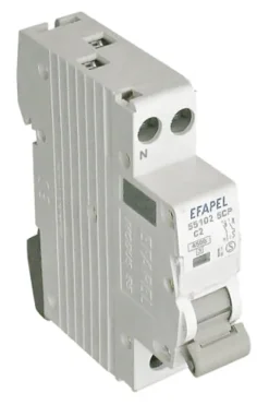 Disjuntor 1P+N Efapel 6A 4,5kA 0150.551065CP