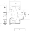Disjuntor rx3 unipolar 6a 4.5ka Lexic Legrand 419661