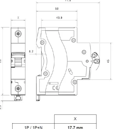 Disjuntor rx3 unipolar 20a 4.5ka Lexic legrand 419665