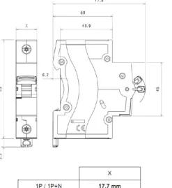 Disjuntor rx3 unipolar 10A 4.5ka Lexic legrand 419662