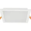 Downlight Quadrado Led 225MM 30W 3000Lm 2700k, 4000K e 6500k BRANCO
