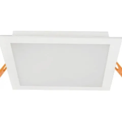 Downlight Quadrado Led 225MM 30W 3000Lm 2700k, 4000K e 6500k BRANCO