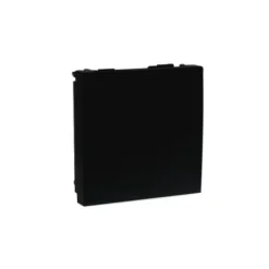 Efapel - Tampa cega de 2 módulos em preto mate - Série Quadro 45 -45677 SPM