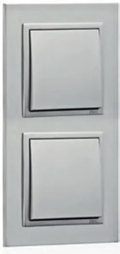 Espelho Duplo Inox/Alumina EFAPEL 90920 TIA Série LOGUS 90