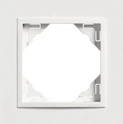 Espelho simples branco EFAPEL 90910 TBB - Branco/Branco - Série Logus 90 Animato