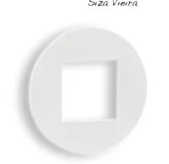 Espelho Siza Vieira em branco - Série Siza - EFAPEL