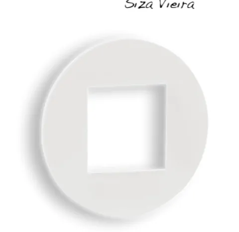 Espelho Siza Vieira em branco - Série Siza - EFAPEL