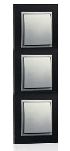 Espelho triplo granito/alumina EFAPEL 90930 TGA Série Logus 90