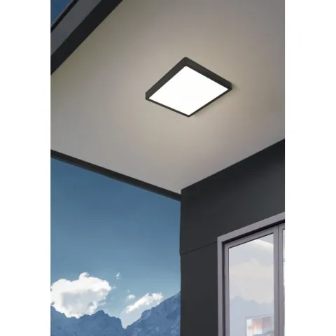 Foco de Superfície LED Preto com Proteção IP44 ARGOLIS 2 EGLO 900281