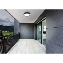 Foco de Superfície LED Preto com Luz Branca Quente ARGOLIS 2 EGLO 900278