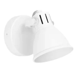 Foco LED Ajustável em Metal Branco SERAS 1 EGLO 98393
