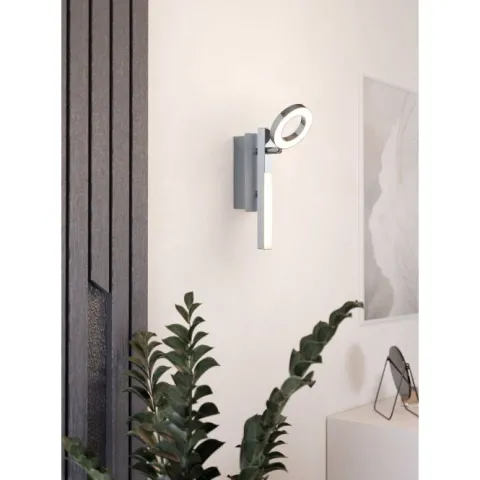 Foco LED de Parede com Estrutura Cromada CARDILLIO 1 EGLO 96178