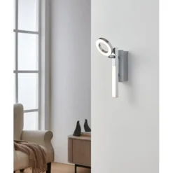 Foco LED de Parede com Estrutura Cromada CARDILLIO 1 EGLO 96178