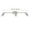 Foco LED de Parede e Teto com 3 Cabeças Ajustáveis BUZZ-LED EGLO 92597