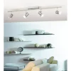 Foco LED de Parede e Teto com Madeira e Aço Preto e Branco RIELVES EGLO 90917
