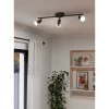 Foco LED de Parede e Teto com Três Projetores Ajustáveis BUZZ-LED EGLO 32431