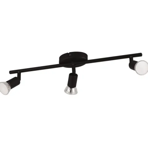 Foco LED de Parede e Teto com Três Projetores Ajustáveis BUZZ-LED EGLO 32431