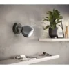 Foco LED de Parede e Teto em Metal Níquel Preto BIMEDA EGLO 31005