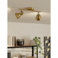 Foco LED de Teto com Suporte Metálico e Focos Reguláveis SERAS EGLO 900171