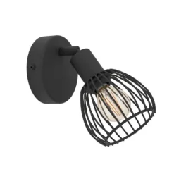 Foco Luminária de Parede e Teto Preto SONNINO EGLO 901038