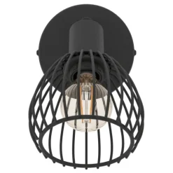 Foco Luminária de Parede e Teto Preto SONNINO EGLO 901038