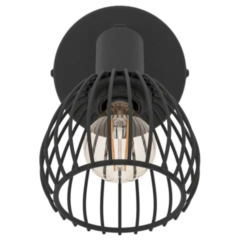 Foco Luminária de Parede e Teto Preto SONNINO EGLO 901038