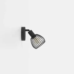 Foco Luminária de Parede e Teto Preto SONNINO EGLO 901038