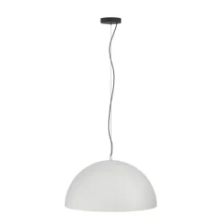 GAETANO 1 Candeeiro de Teto Suspenso em Aço Cinzento 50cm 900697