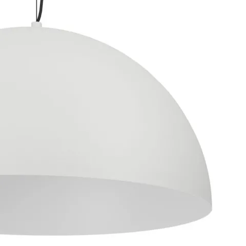 GAETANO 1 Candeeiro de Teto Suspenso em Aço Cinzento 50cm 900697