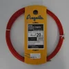 Guia fita aço vermelho 4mm 20mts vermelho