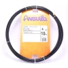 Guia nylon maciço 4mm 10mts preto